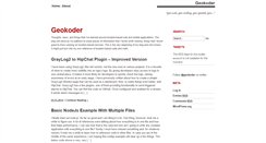 Desktop Screenshot of geokoder.com